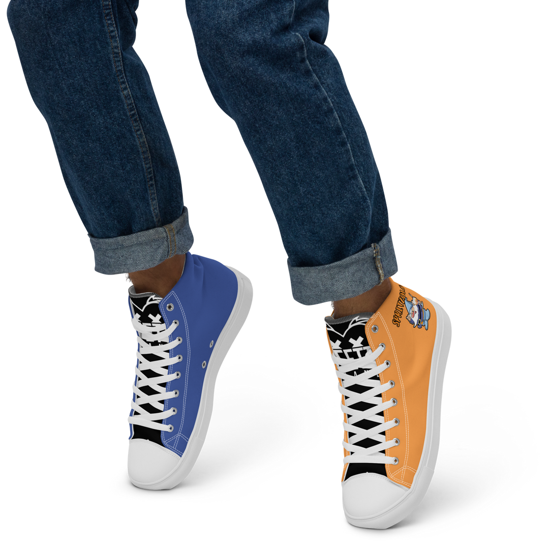 Sneakers alte in tela da uomo SPRITZOLO - Gufetto Brand 