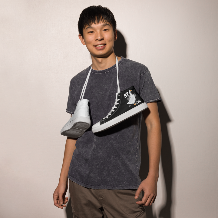 Sneakers alte in tela da uomo OCA ST ZZO - Gufetto Brand 