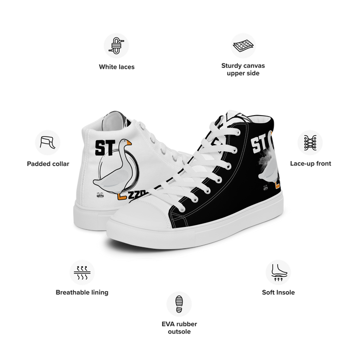 Sneakers alte in tela da uomo OCA ST ZZO - Gufetto Brand 