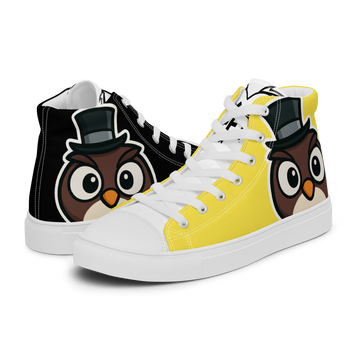 Sneakers alte in tela da uomo Gufetto Face 2025