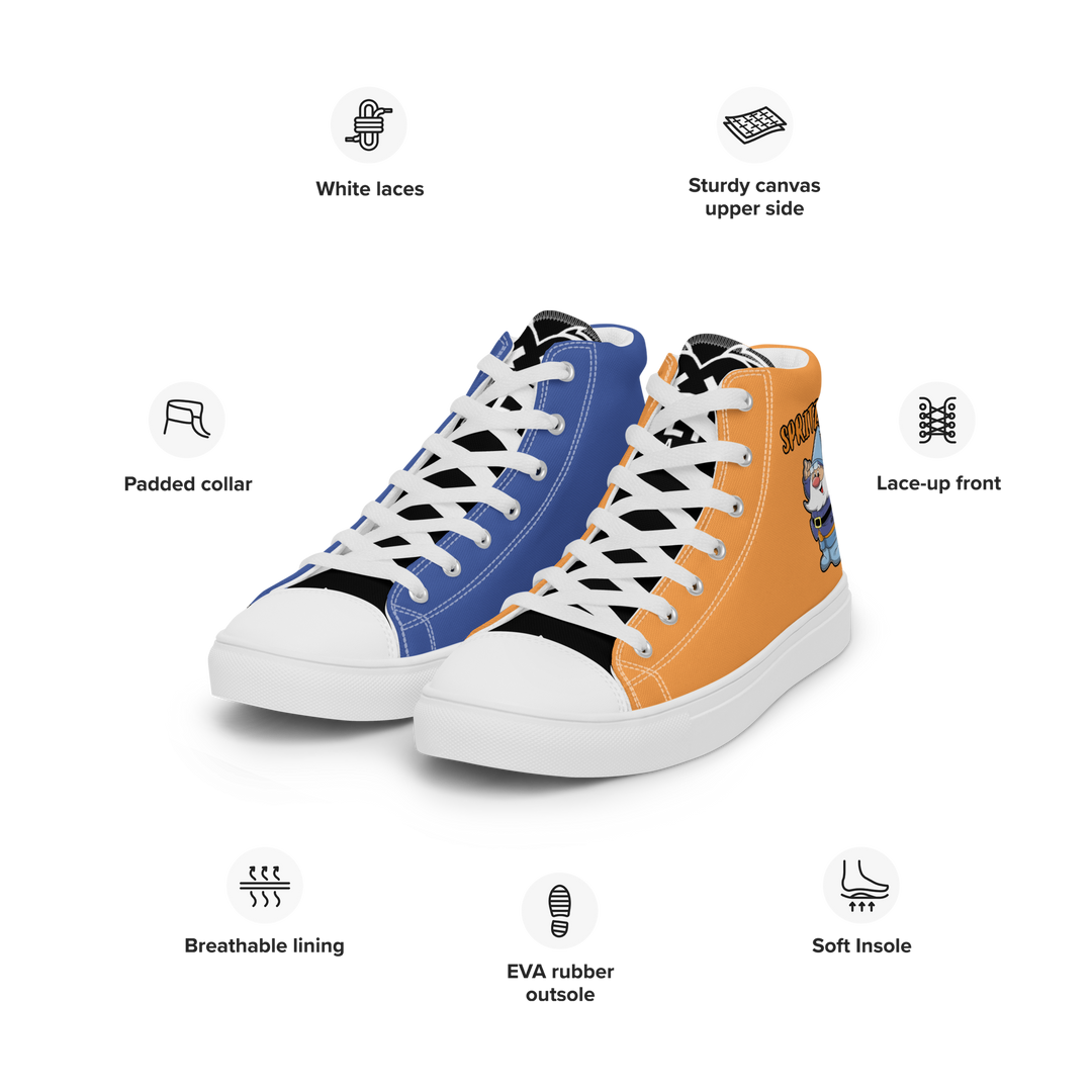 Sneakers alte in tela da uomo SPRITZOLO - Gufetto Brand 