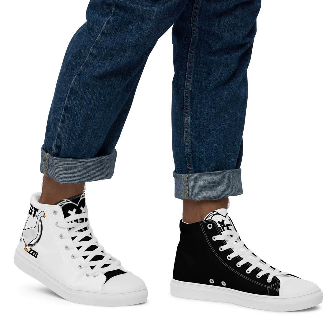 Sneakers alte in tela da uomo OCA ST ZZO - Gufetto Brand 