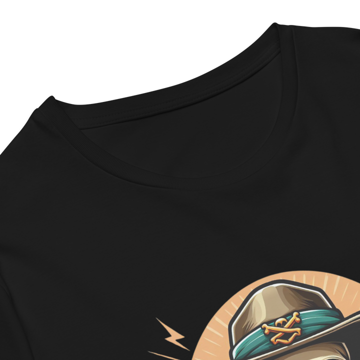 T-shirt in cotone premium uomo SKULL DARK WEST - Gufetto Brand 