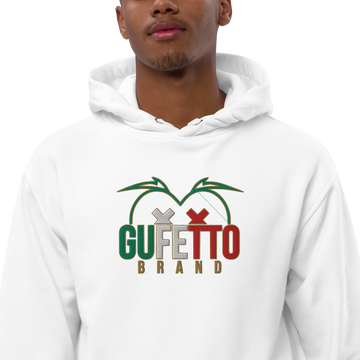 Felpa con cappuccio ecosostenibile premium Gufetto Italy