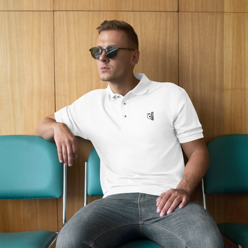 Polo premium da uomo GUFETTO BRAND TWO