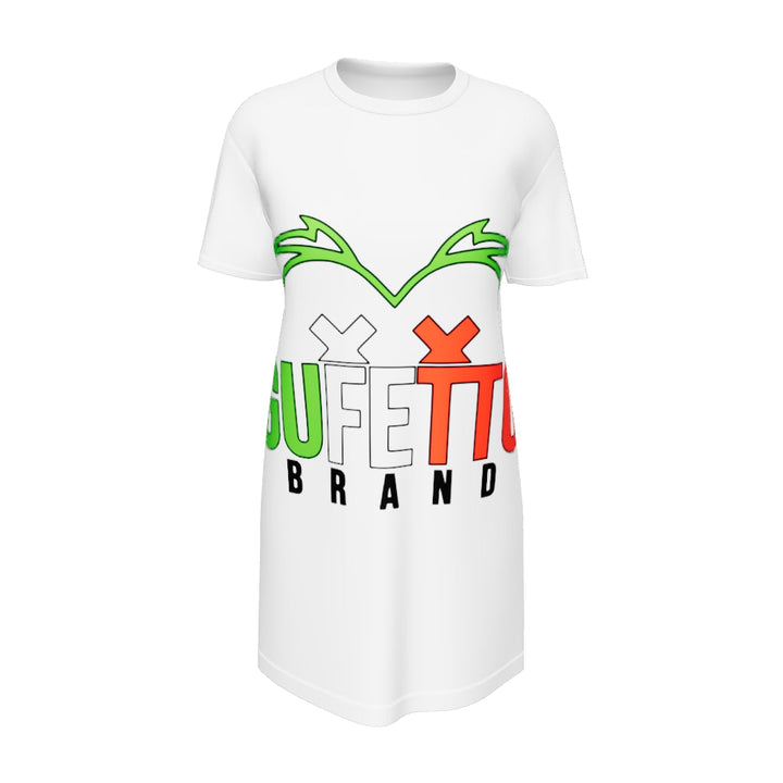 Vestito t-shirt Gufetto Tricolore