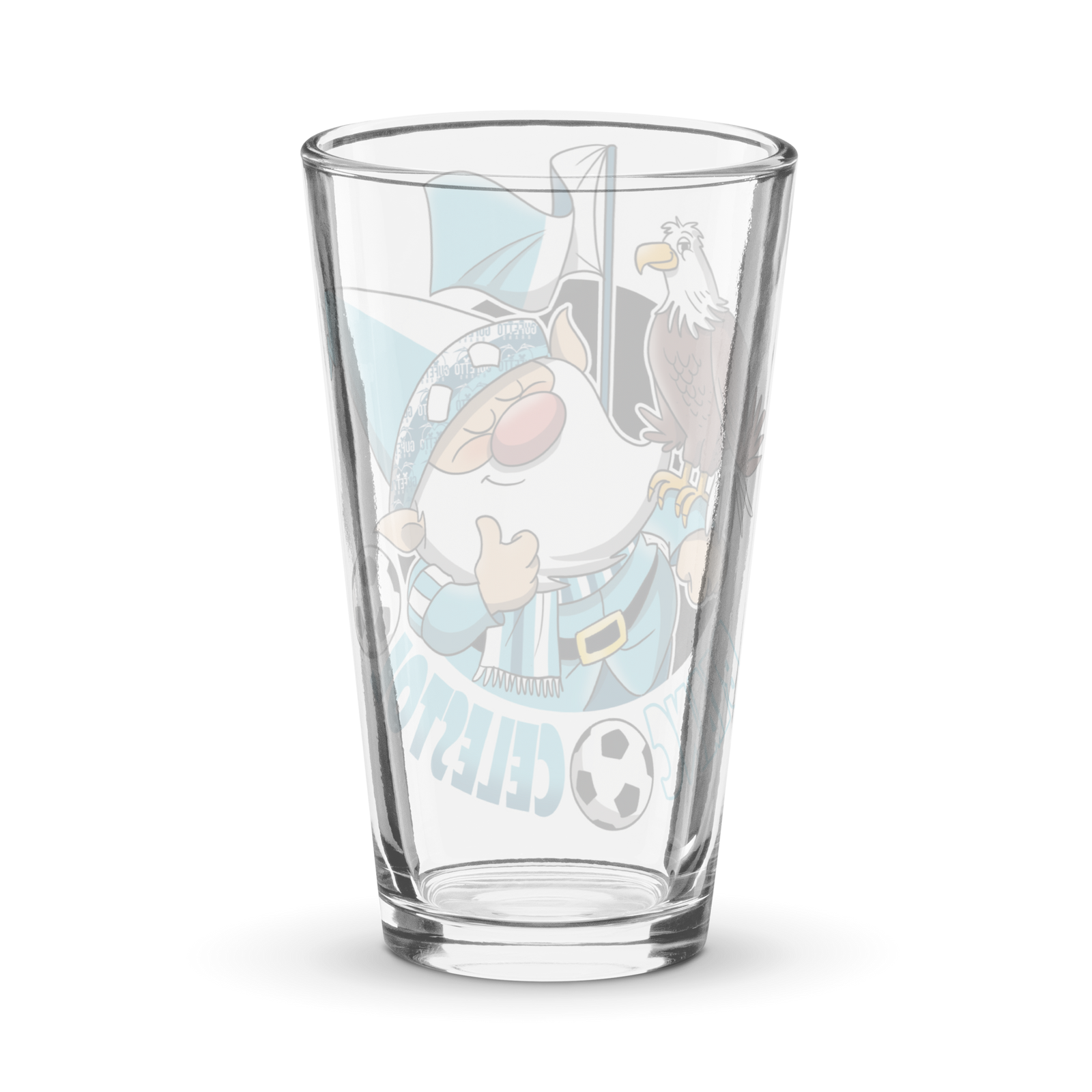 Bicchiere da birra BIANCO CELESTOLO - Gufetto Brand 