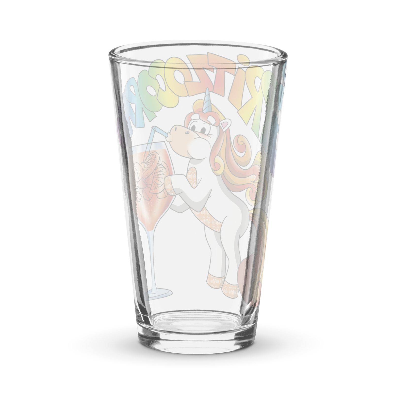 Bicchiere da birra LO SPRITZOCORNO - Gufetto Brand 