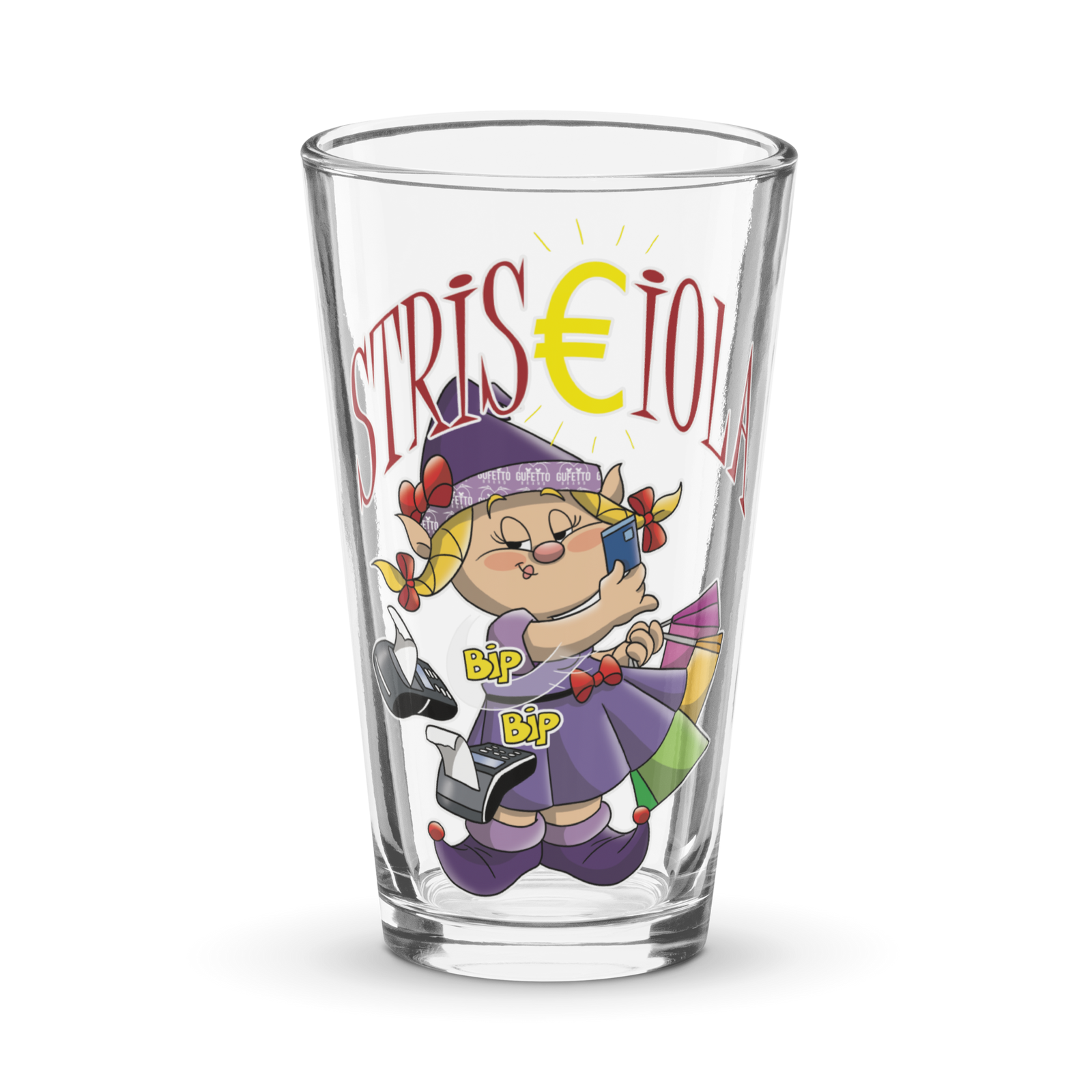 Bicchiere da birra STRISCIOLA - Gufetto Brand 