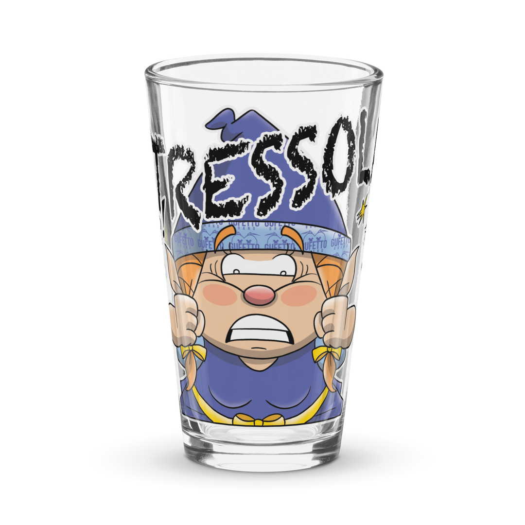 Bicchiere da birra STRESSOLA - Gufetto Brand 