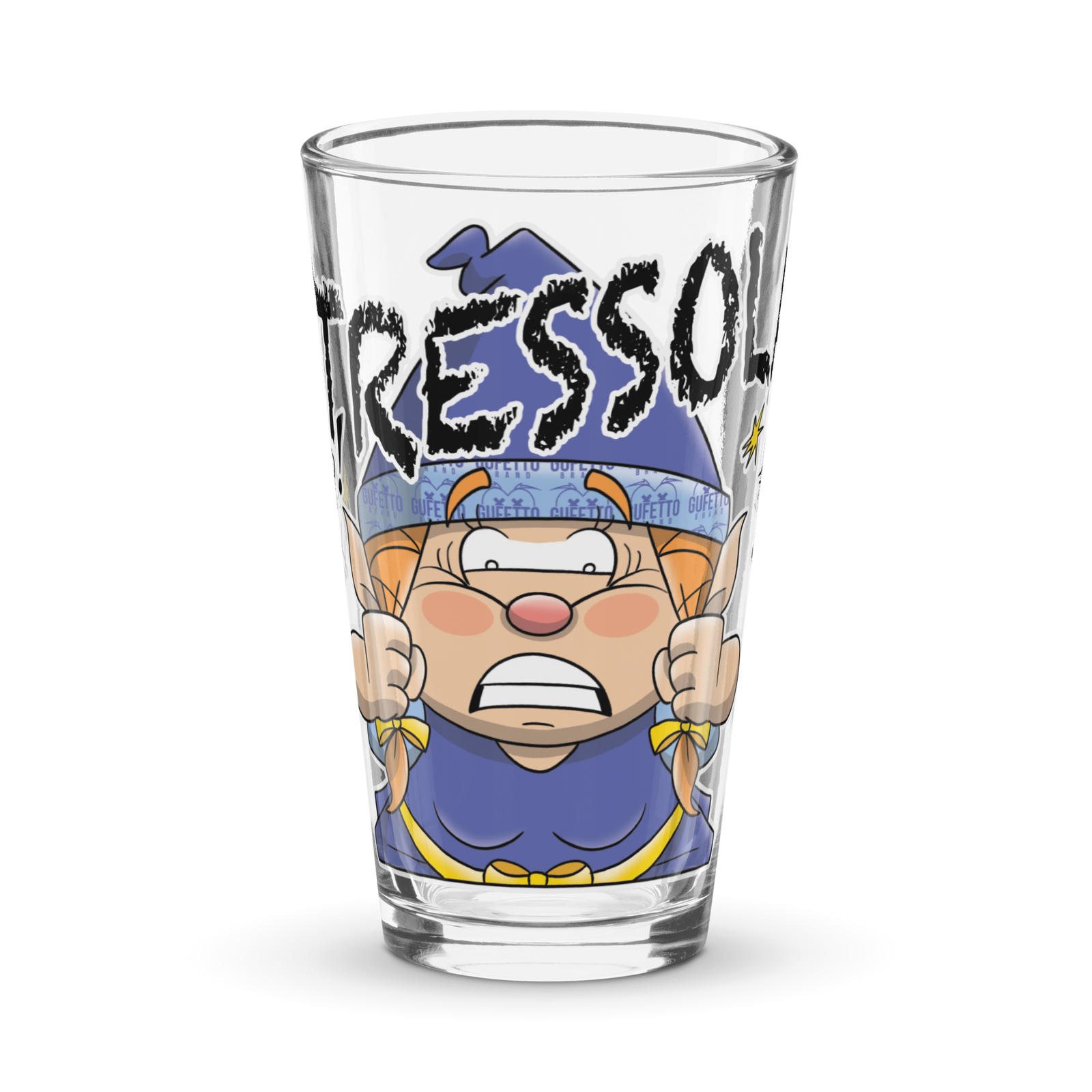 Bicchiere da birra STRESSOLA - Gufetto Brand 