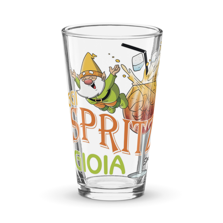 Bicchiere da birra SPRITZ DI GIOIA - Gufetto Brand 