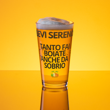 Bicchiere da birra BEVI SERENO