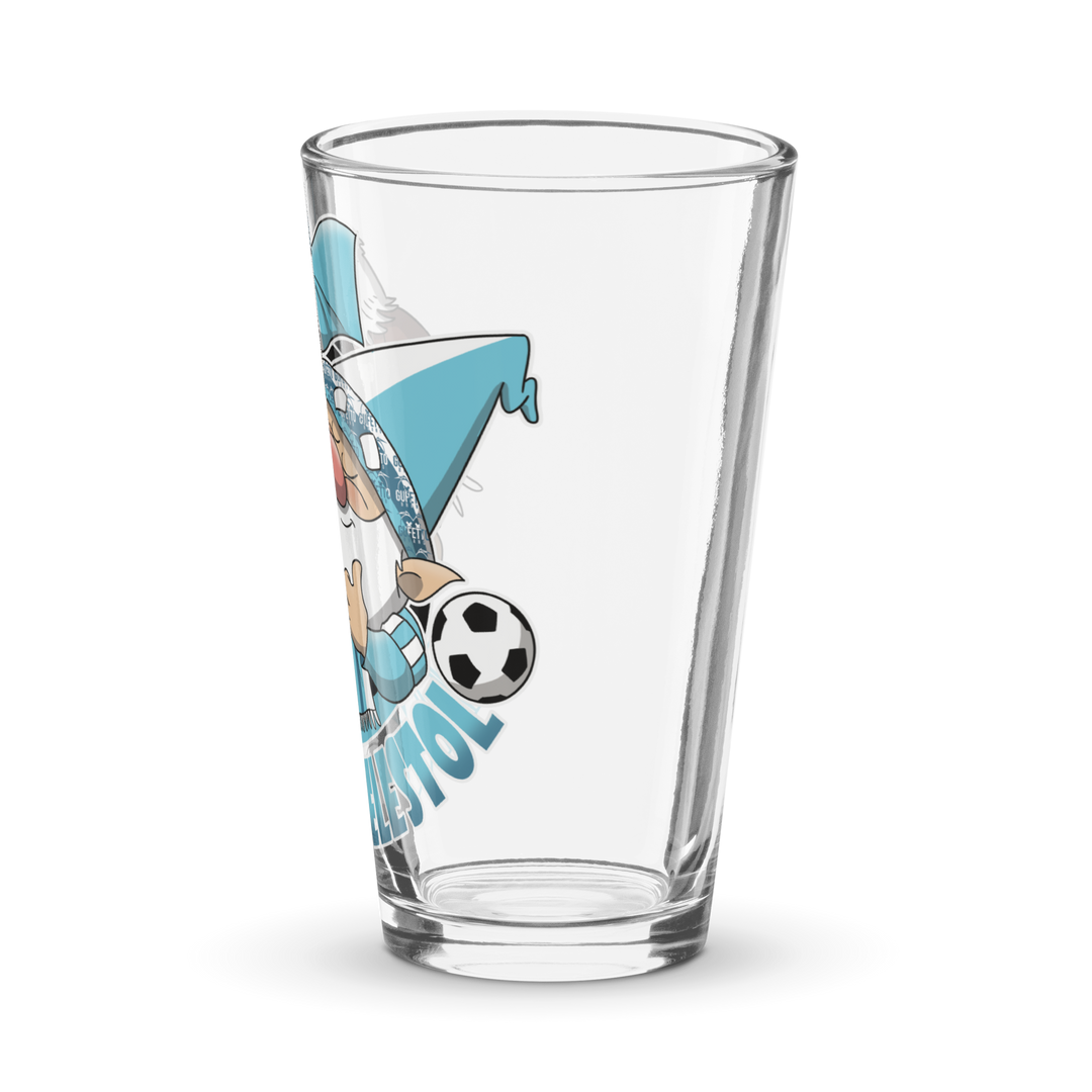 Bicchiere da birra BIANCO CELESTOLO - Gufetto Brand 