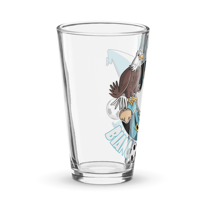 Bicchiere da birra BIANCO CELESTOLO - Gufetto Brand 