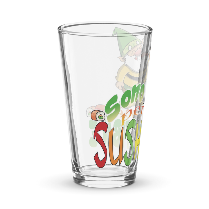 Bicchiere da birra SUSHIETTIBILE - Gufetto Brand 