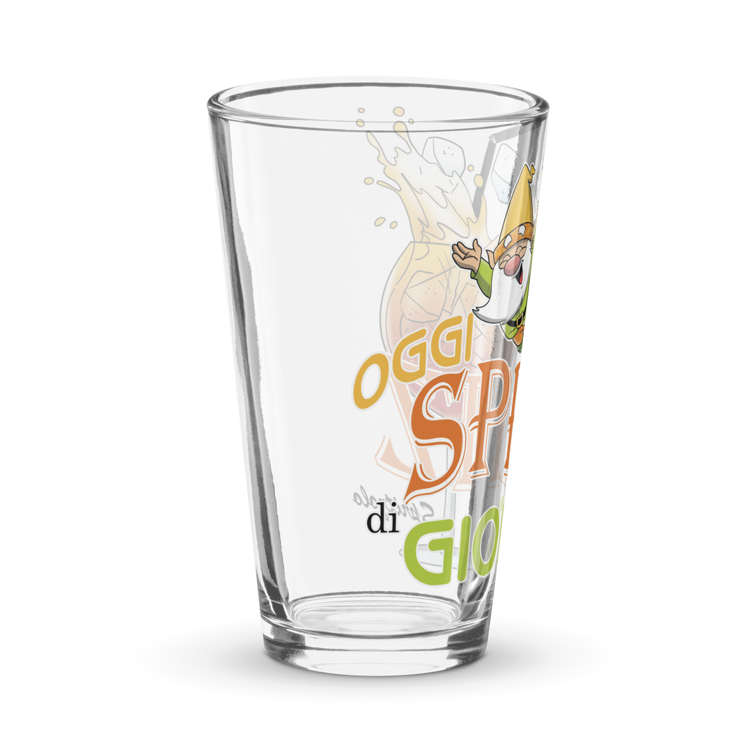 Bicchiere da birra SPRITZ DI GIOIA - Gufetto Brand 