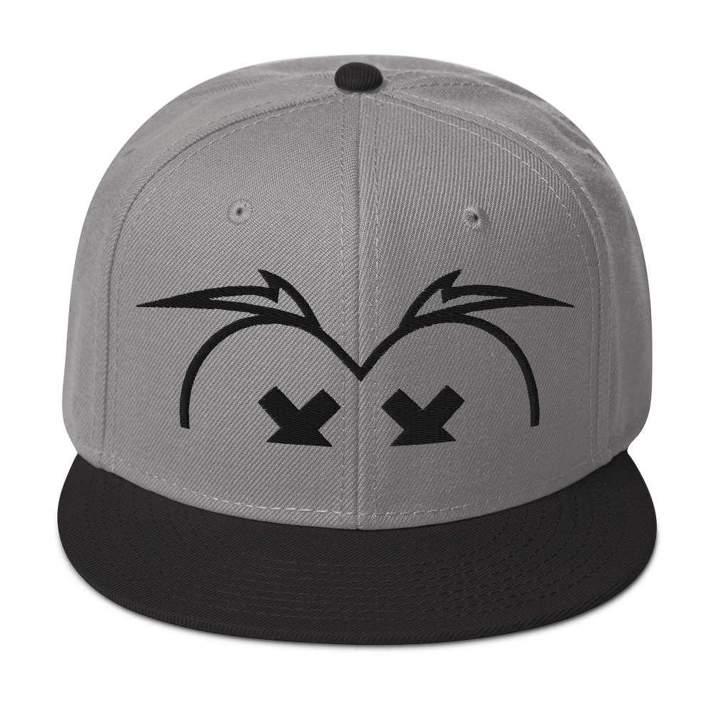 Cappellino snapback (baseball) GUFETTO BRAND OCCHI NERI - Gufetto Brand 