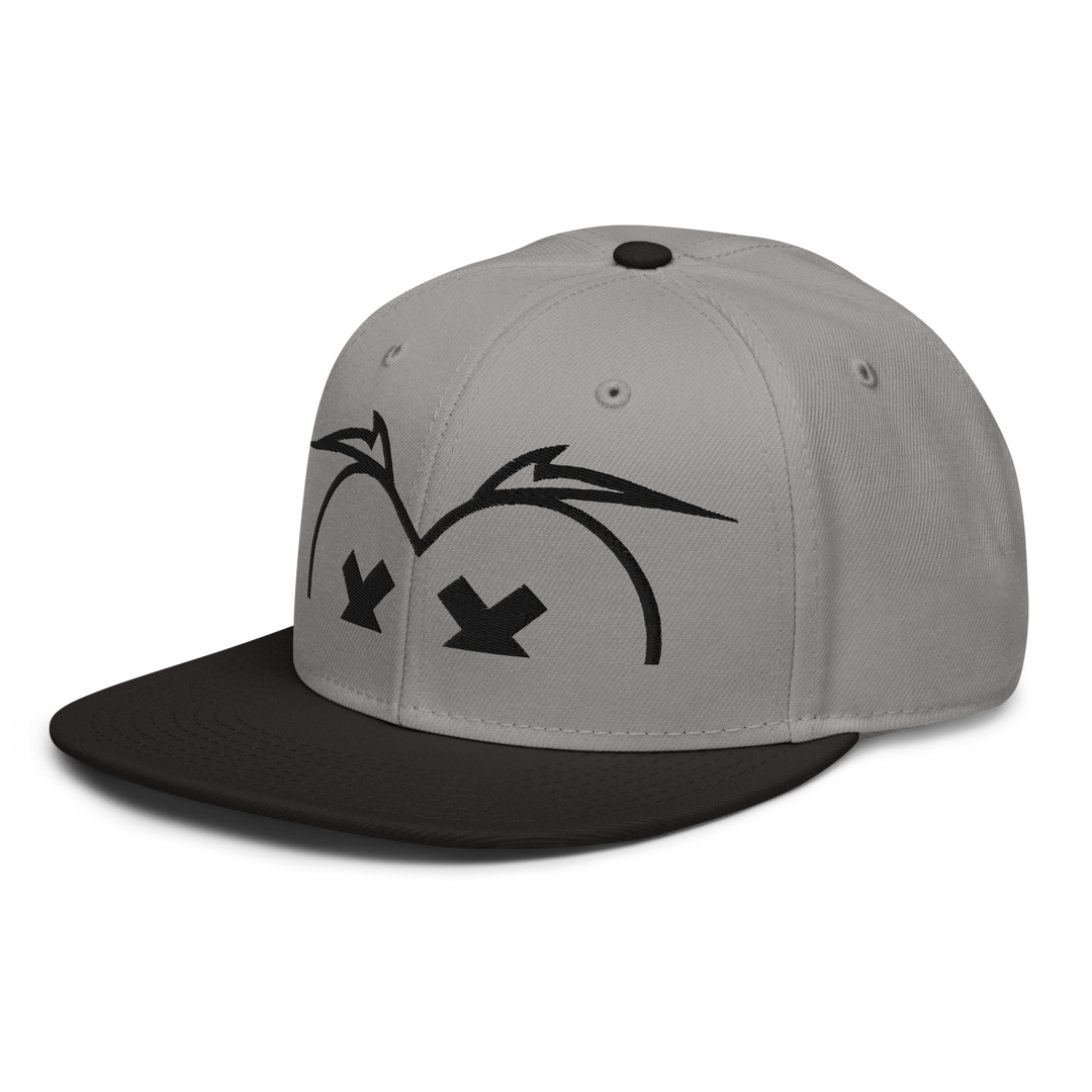 Cappellino snapback (baseball) GUFETTO BRAND OCCHI NERI - Gufetto Brand 