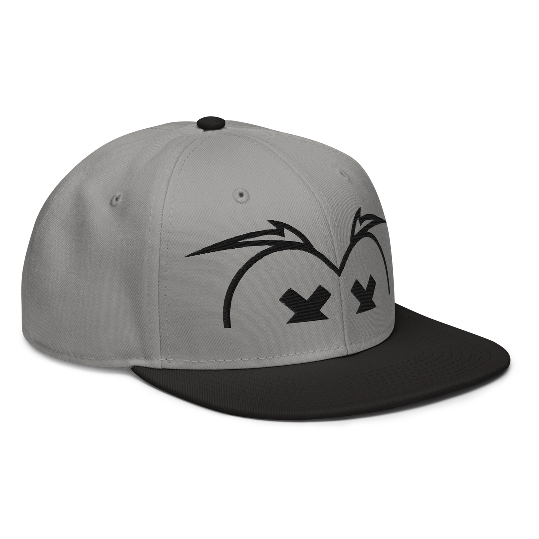 Cappellino snapback (baseball) GUFETTO BRAND OCCHI NERI - Gufetto Brand 