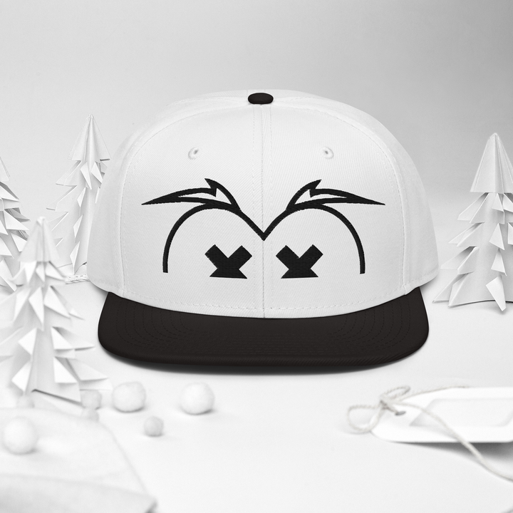 Cappellino snapback (baseball) GUFETTO BRAND OCCHI NERI - Gufetto Brand 