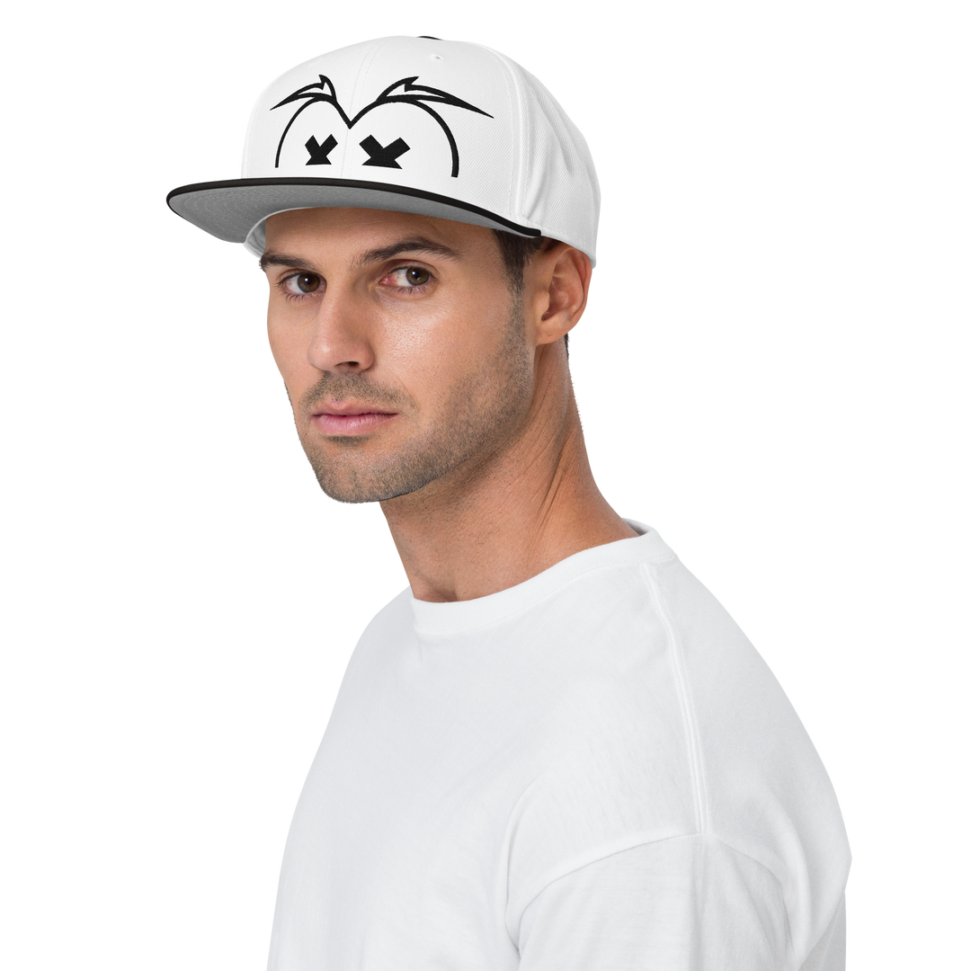 Cappellino snapback (baseball) GUFETTO BRAND OCCHI NERI - Gufetto Brand 
