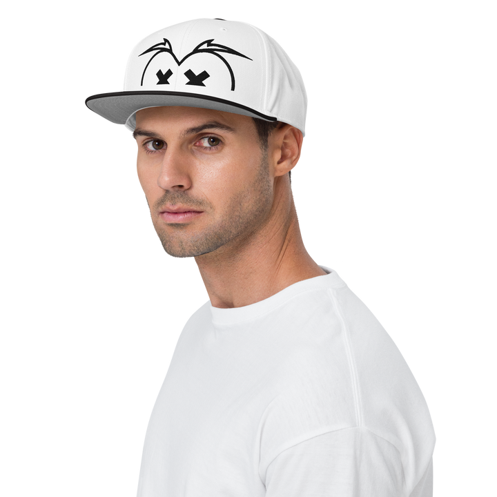 Cappellino snapback (baseball) GUFETTO BRAND OCCHI NERI - Gufetto Brand 