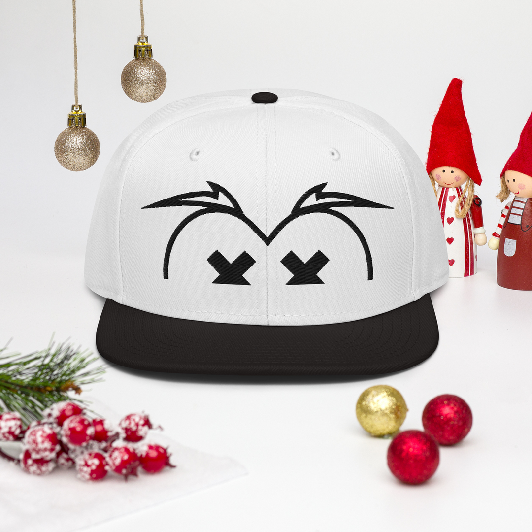 Cappellino snapback (baseball) GUFETTO BRAND OCCHI NERI - Gufetto Brand 