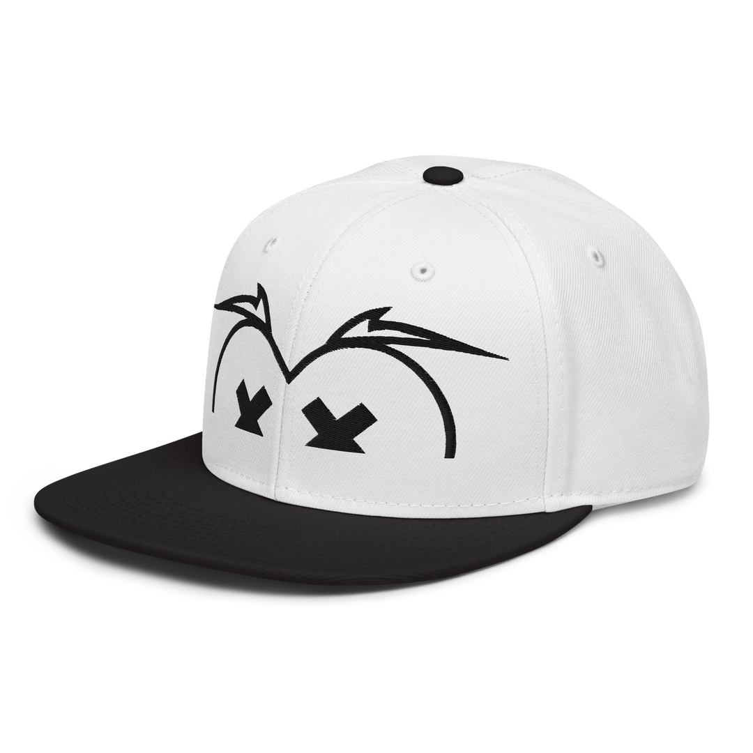 Cappellino snapback (baseball) GUFETTO BRAND OCCHI NERI - Gufetto Brand 