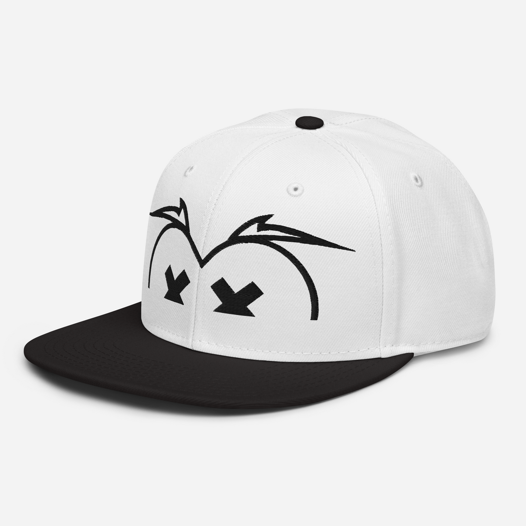 Cappellino snapback (baseball) GUFETTO BRAND OCCHI NERI - Gufetto Brand 