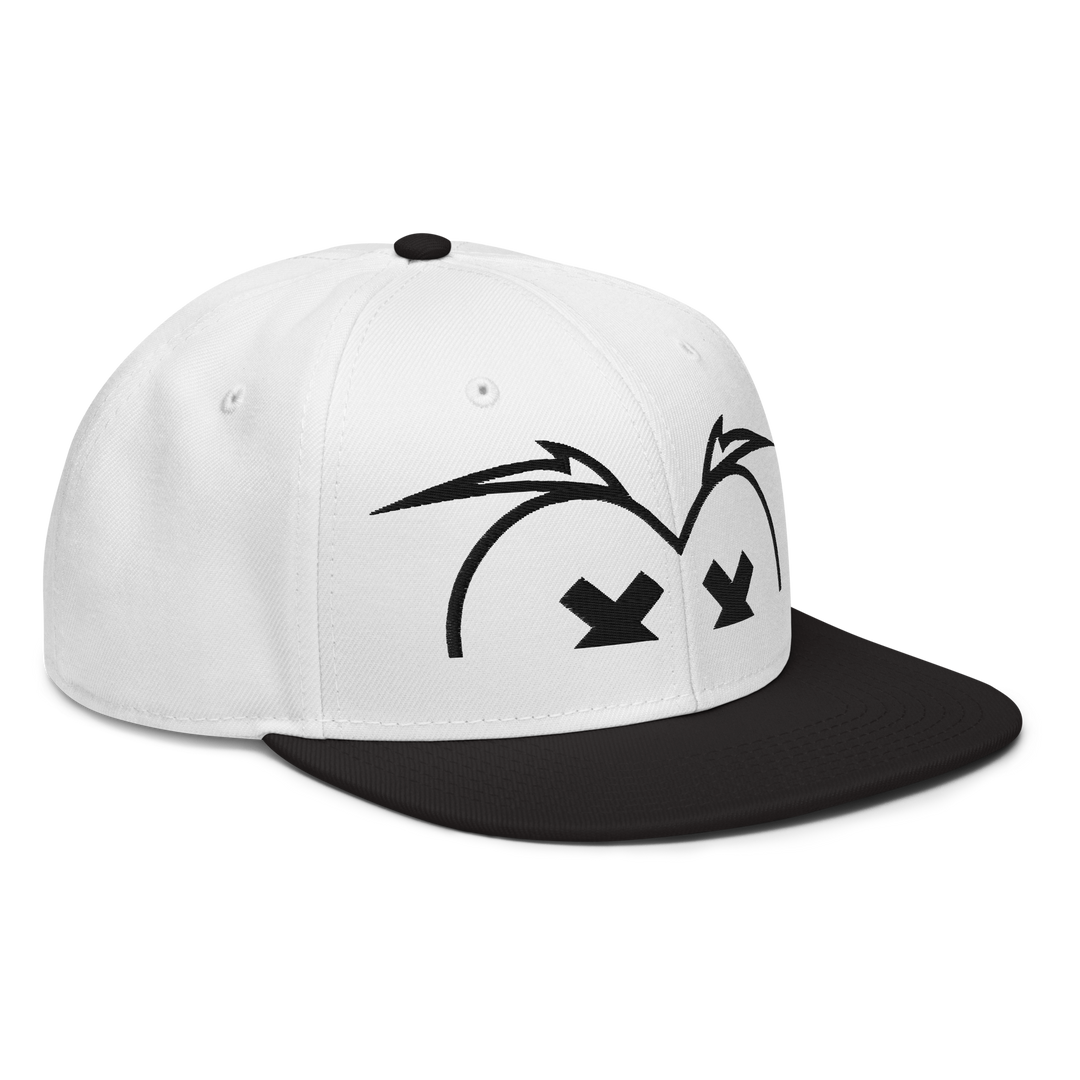 Cappellino snapback (baseball) GUFETTO BRAND OCCHI NERI - Gufetto Brand 