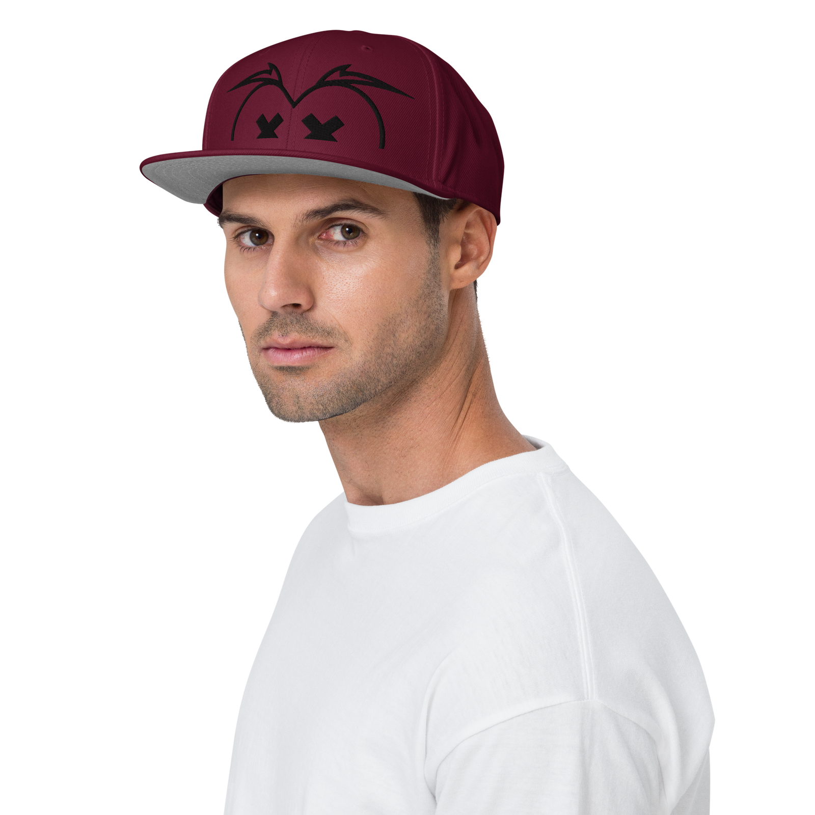 Cappellino snapback (baseball) GUFETTO BRAND OCCHI NERI - Gufetto Brand 