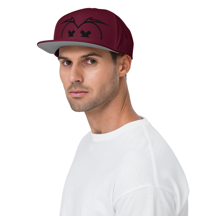 Cappellino snapback (baseball) GUFETTO BRAND OCCHI NERI - Gufetto Brand 