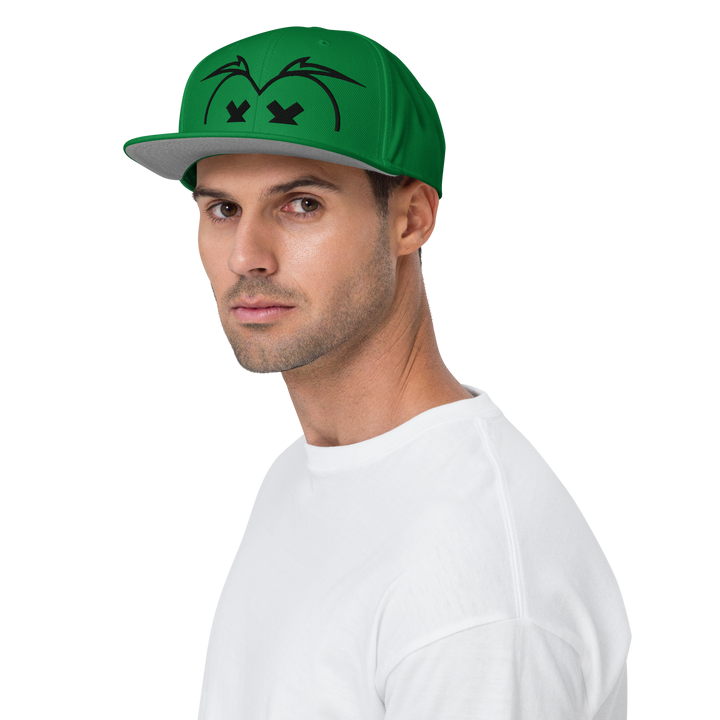 Cappellino snapback (baseball) GUFETTO BRAND OCCHI NERI - Gufetto Brand 