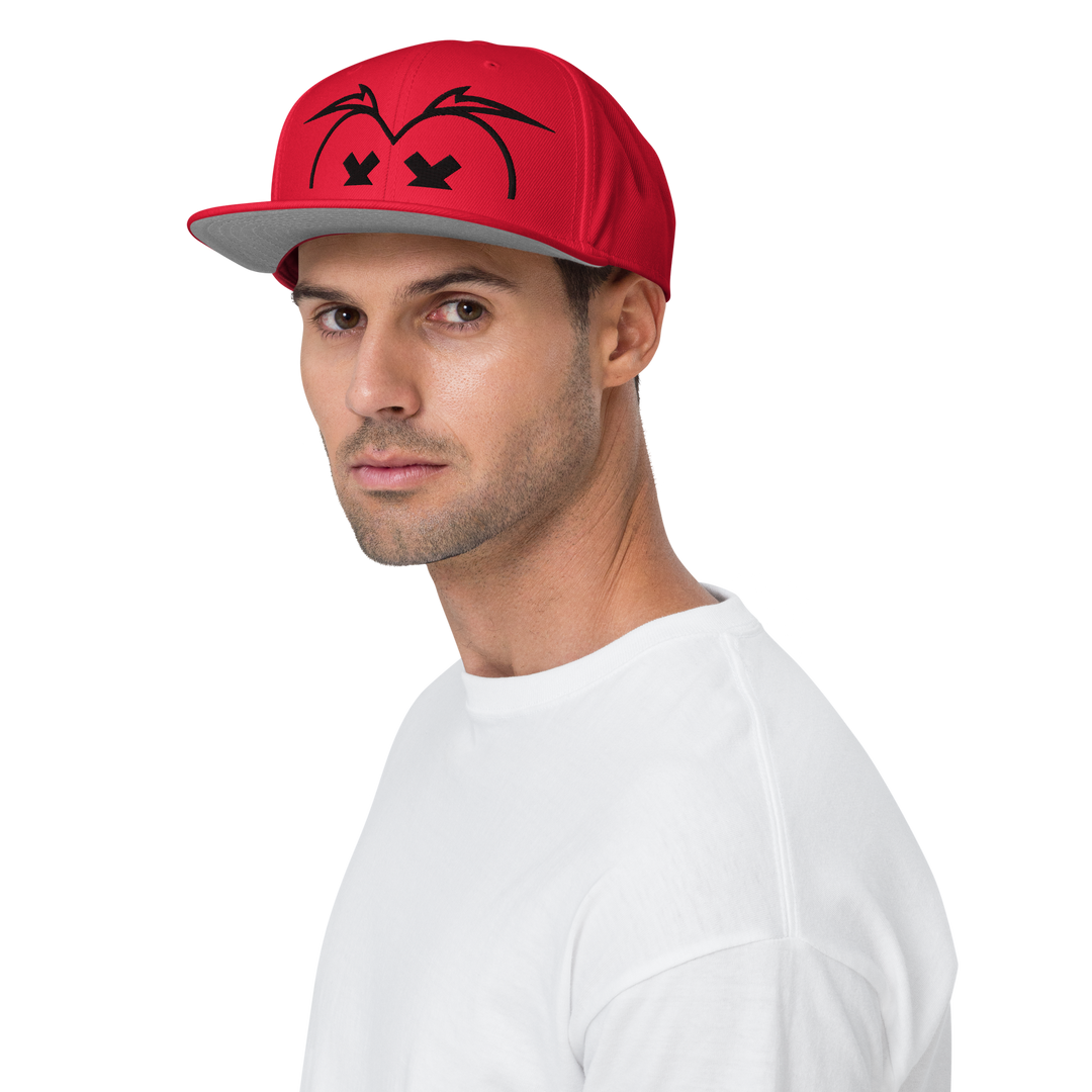 Cappellino snapback (baseball) GUFETTO BRAND OCCHI NERI - Gufetto Brand 