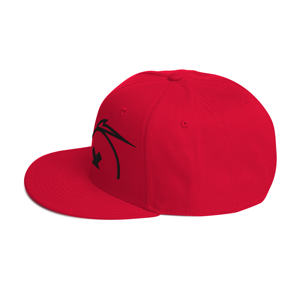 Cappellino snapback (baseball) GUFETTO BRAND OCCHI NERI - Gufetto Brand 