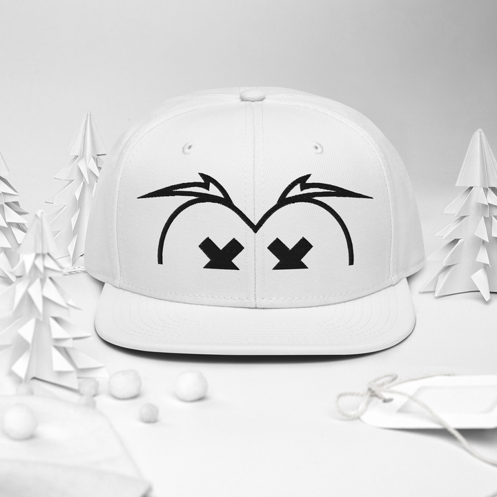 Cappellino snapback (baseball) GUFETTO BRAND OCCHI NERI - Gufetto Brand 