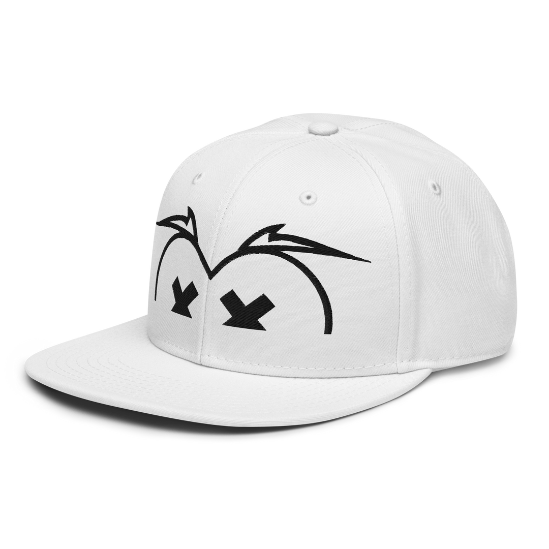 Cappellino snapback (baseball) GUFETTO BRAND OCCHI NERI - Gufetto Brand 