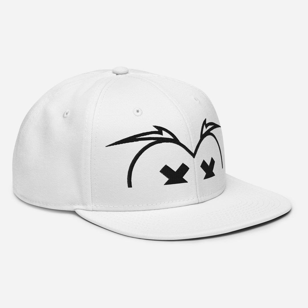 Cappellino snapback (baseball) GUFETTO BRAND OCCHI NERI - Gufetto Brand 