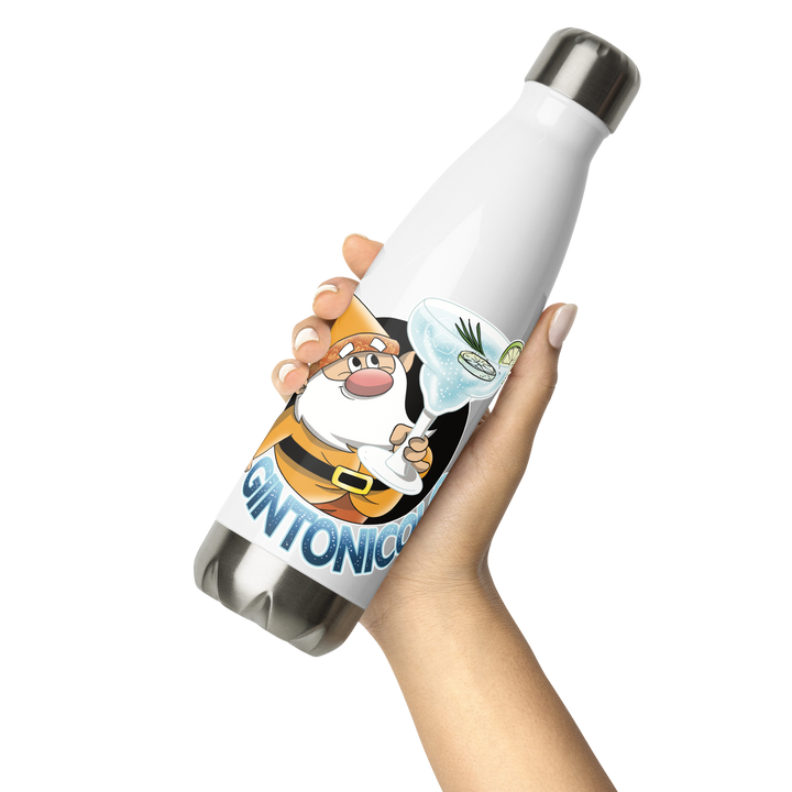 Borraccia in acciaio inossidabile GINTONICOLO - Gufetto Brand 