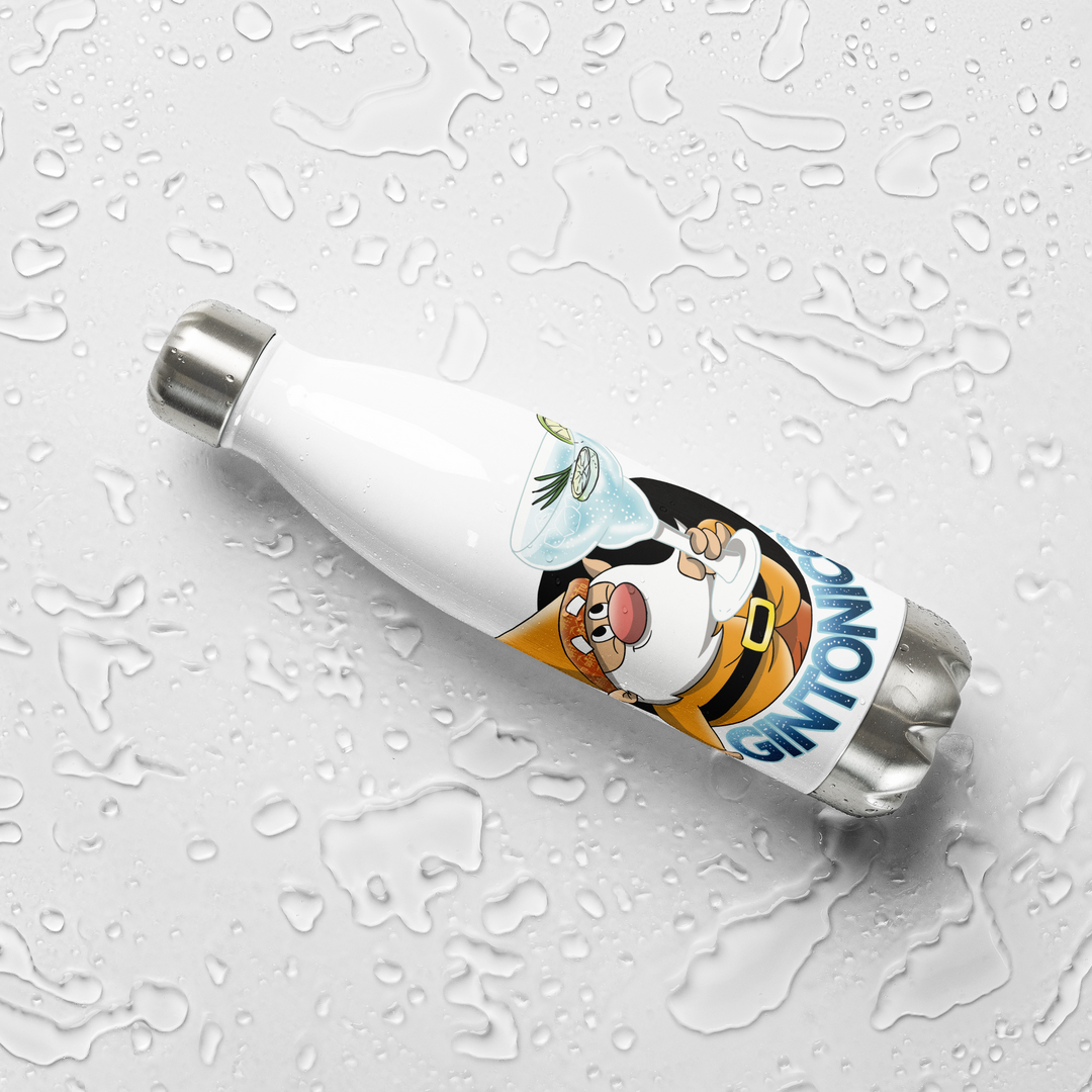 Borraccia in acciaio inossidabile GINTONICOLO - Gufetto Brand 