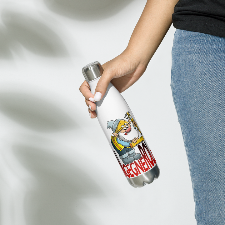 Borraccia in acciaio inossidabile INGEGNEROLO - Gufetto Brand 