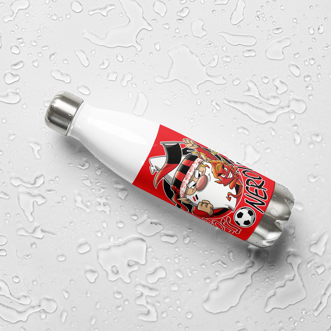 Borraccia in acciaio inossidabile ROSSO NEROLO - Gufetto Brand 