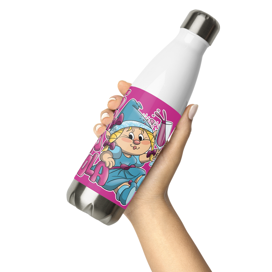 Borraccia in acciaio inossidabile SBRONZOLA - Gufetto Brand 