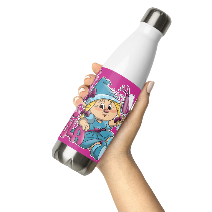 Borraccia in acciaio inossidabile SBRONZOLA - Gufetto Brand 