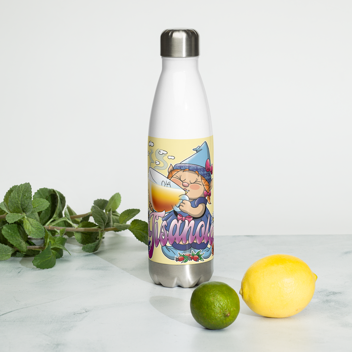 Borraccia in acciaio inossidabile TISANOLA - Gufetto Brand 