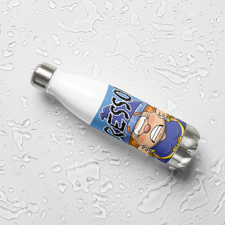 Borraccia in acciaio inossidabile STRESSOLA - Gufetto Brand 