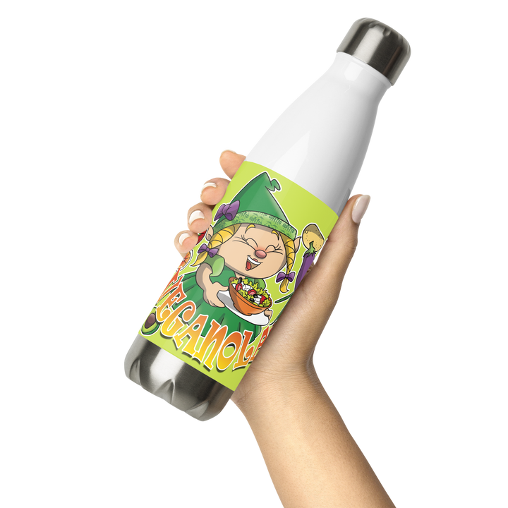 Borraccia in acciaio inossidabile VEGANOLA - Gufetto Brand 