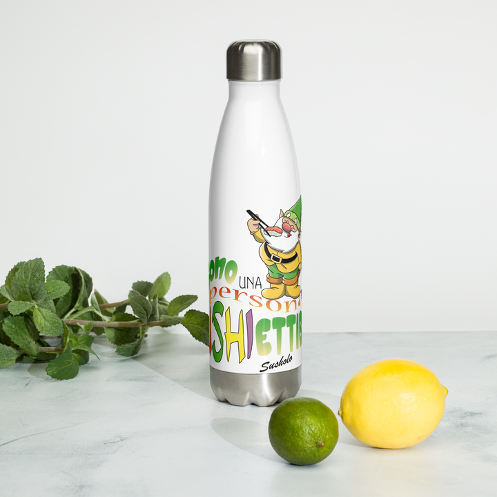 Borraccia in acciaio inossidabile SUSHIETTIBILE - Gufetto Brand 