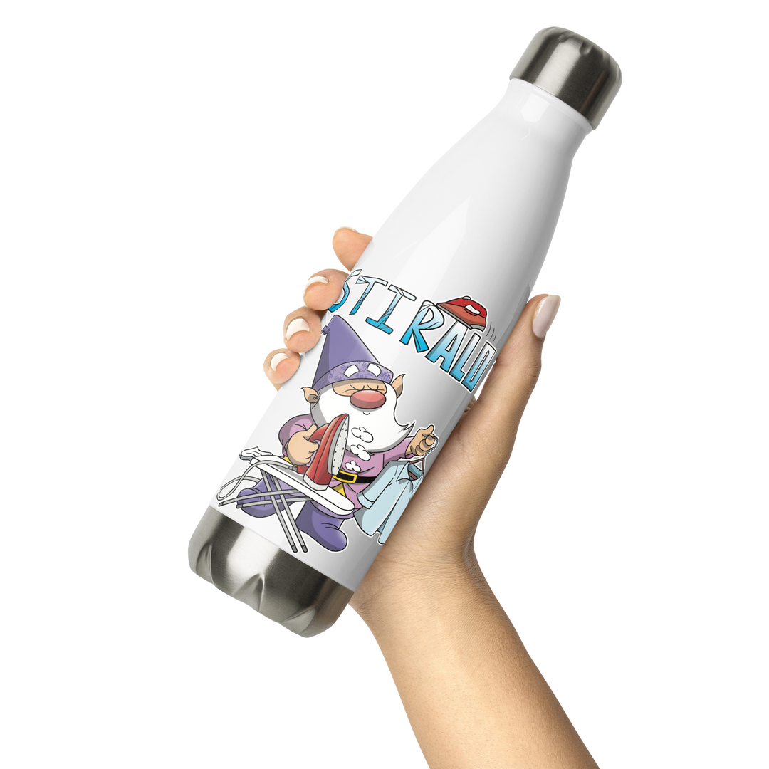 Borraccia in acciaio inossidabile STIRALO - Gufetto Brand 